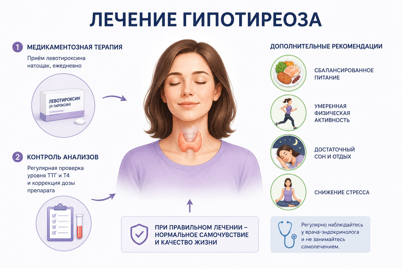 Лечение гипотиреоза в Тольятти